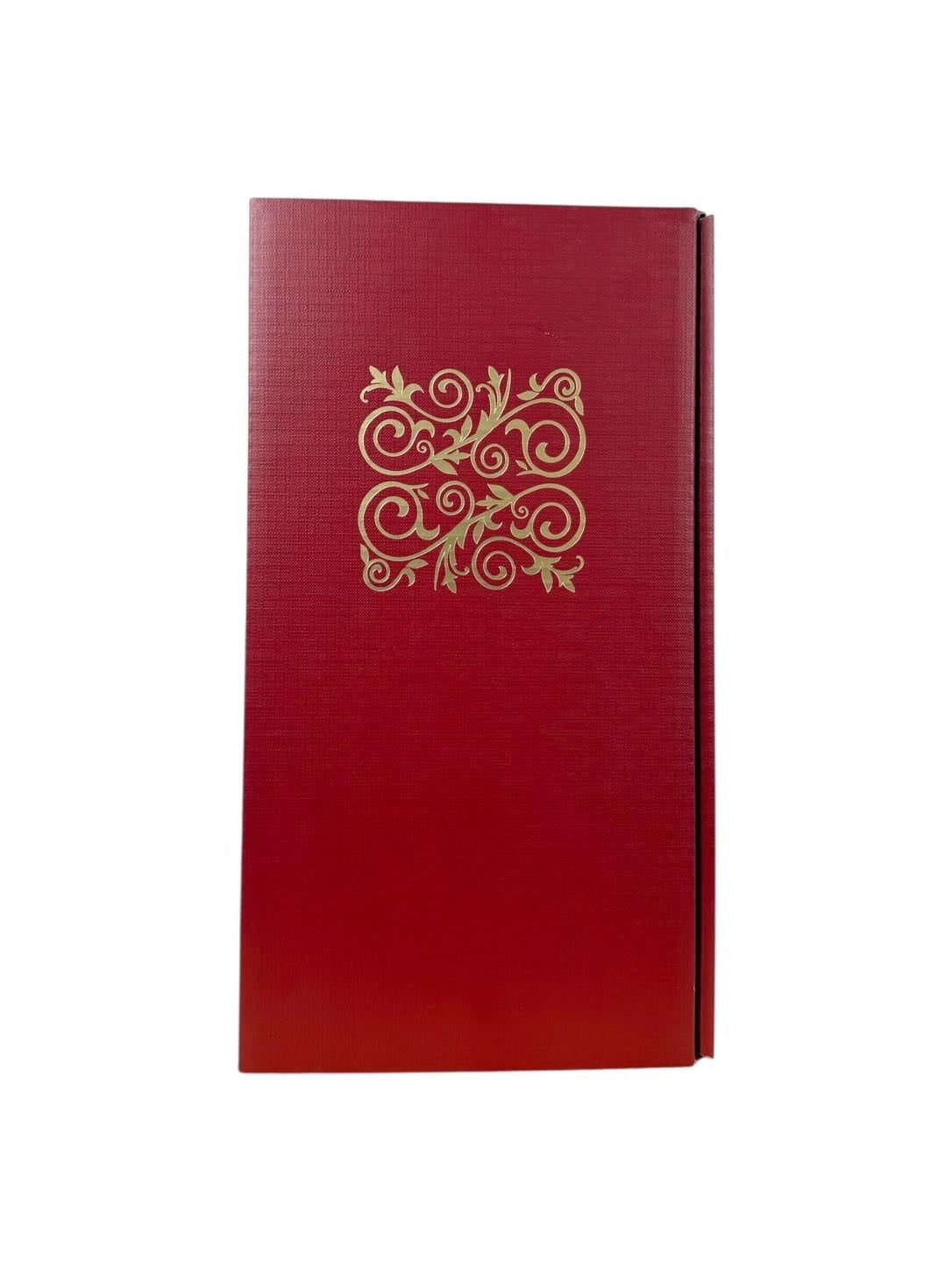 Geschenkkarton 37 x 19 x 10 Ranke rot