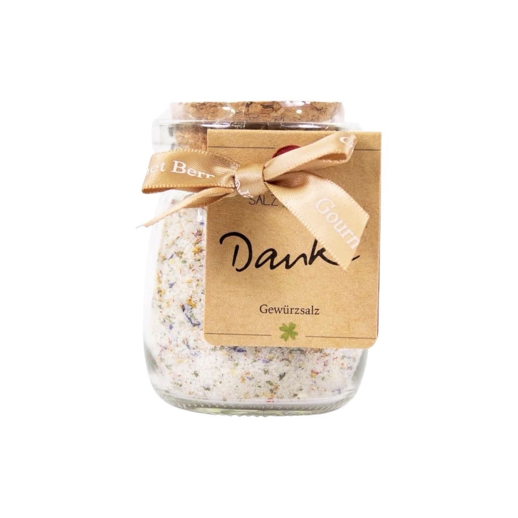 Salzglück - "Danke" Blütensalz 90g