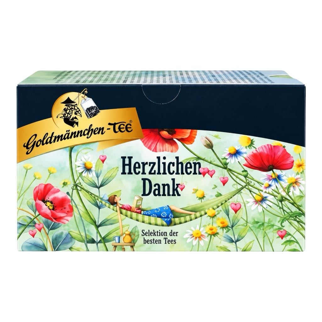 Goldmännchen Herzlichen Dank