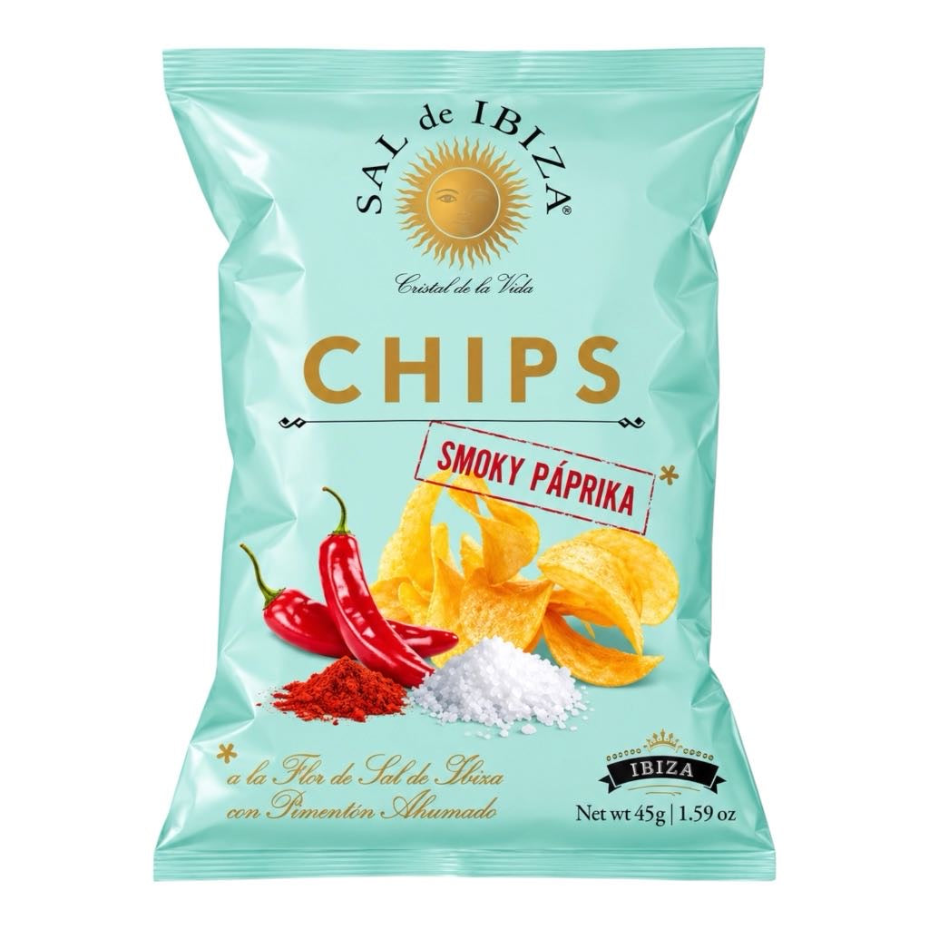 Kartoffelchips mit Pimentón de la Vera 45g