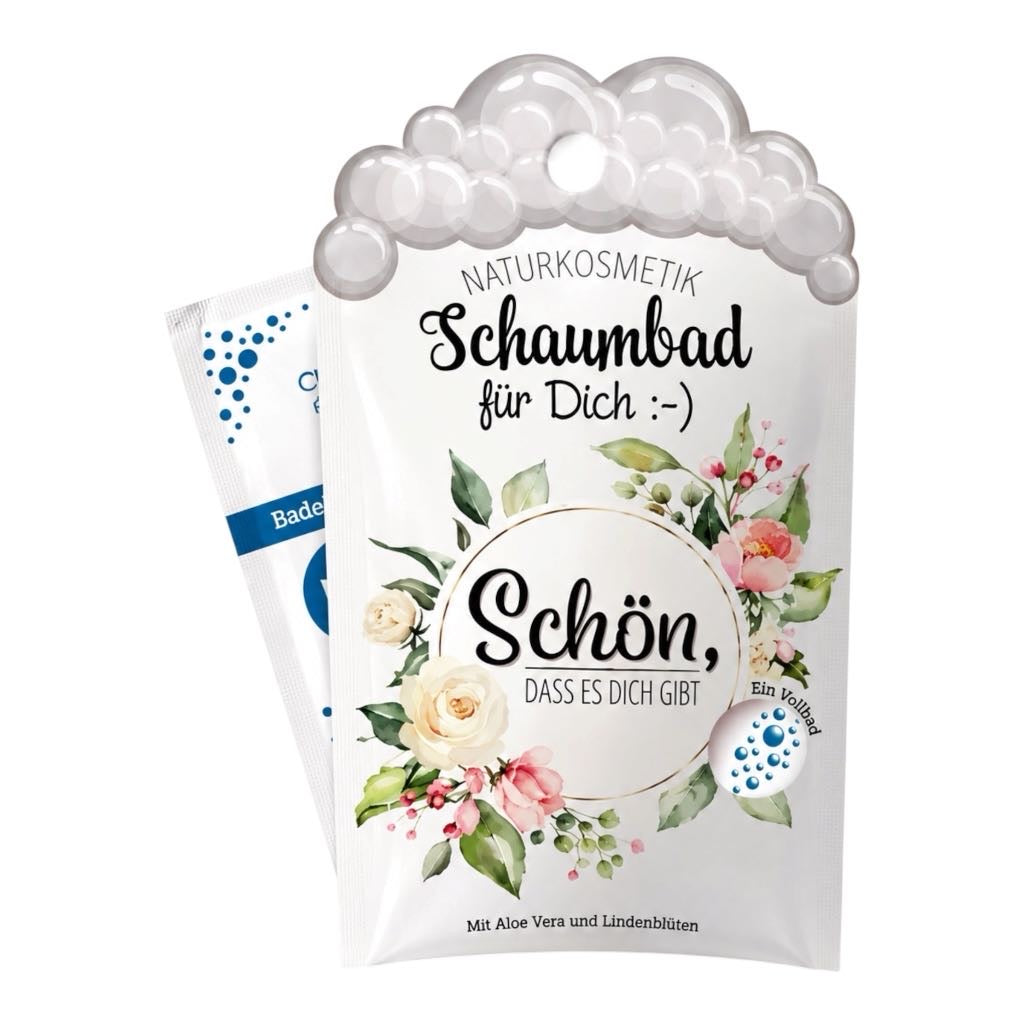 Naturkosmetik Schaumbad "Schön, dass es dich gibt" 40ml