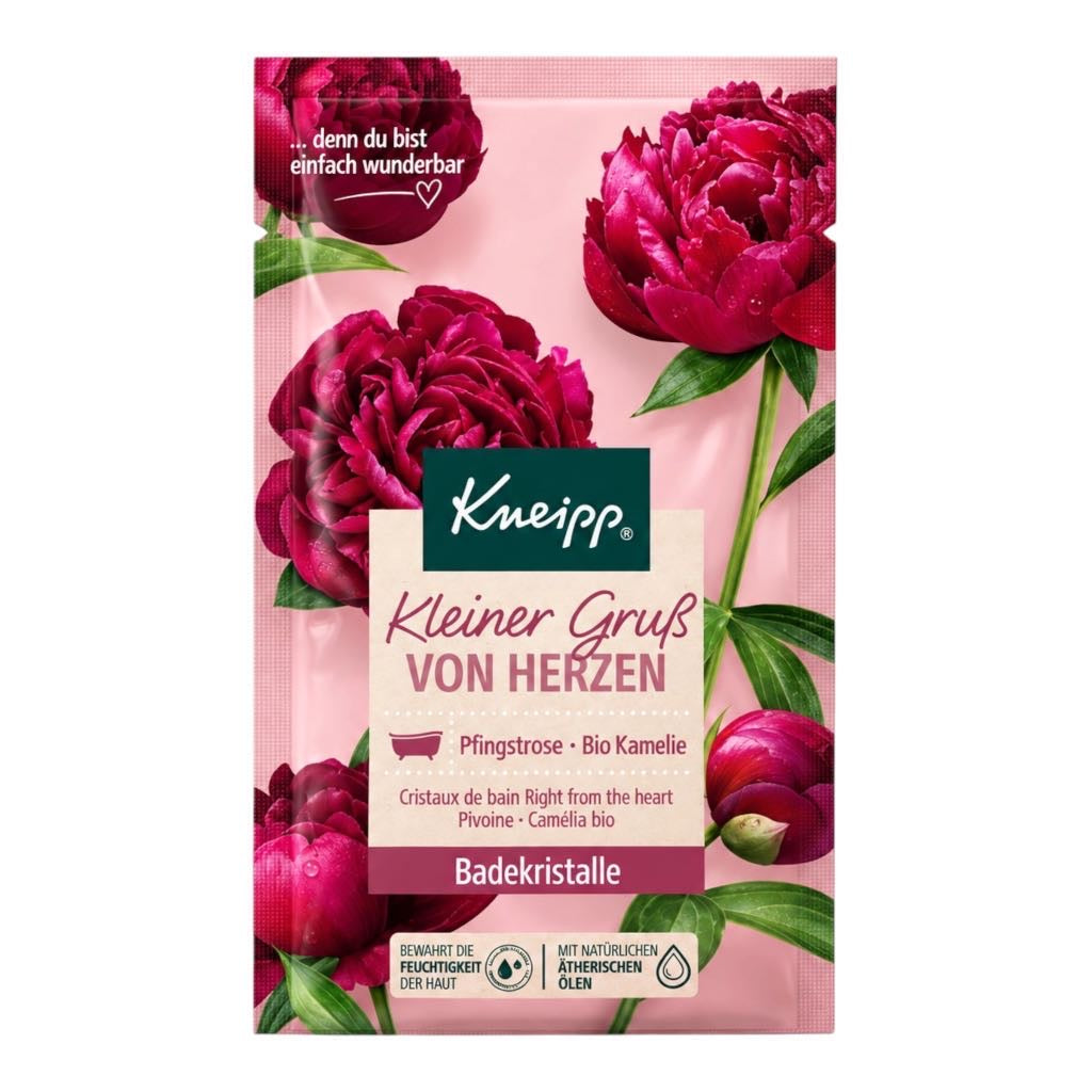 Kneipp Badekristalle "Kleiner Gruß von Herzen" 60g