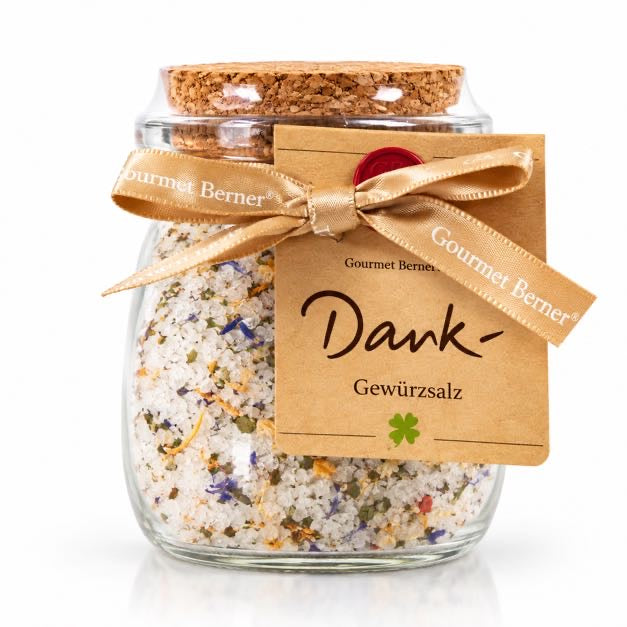 Salzglück - "Danke" Blütensalz 90g
