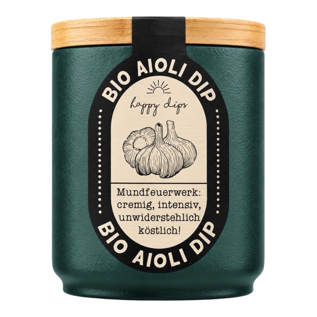 Happy Bio Aioli Dip 90g
