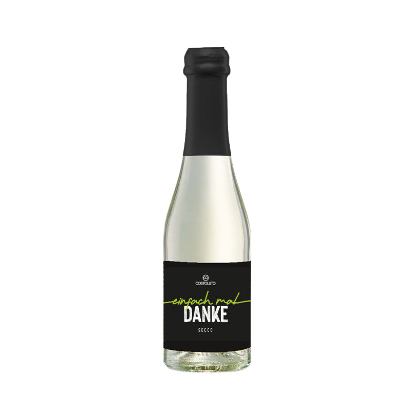 Secco Piccolo "Einfach mal danke" 0,2l