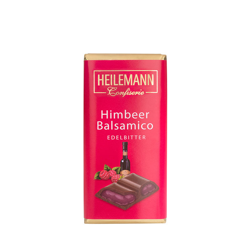 Heilemann Balsamico Himbeere in Edelbitter-Schokolade 45g