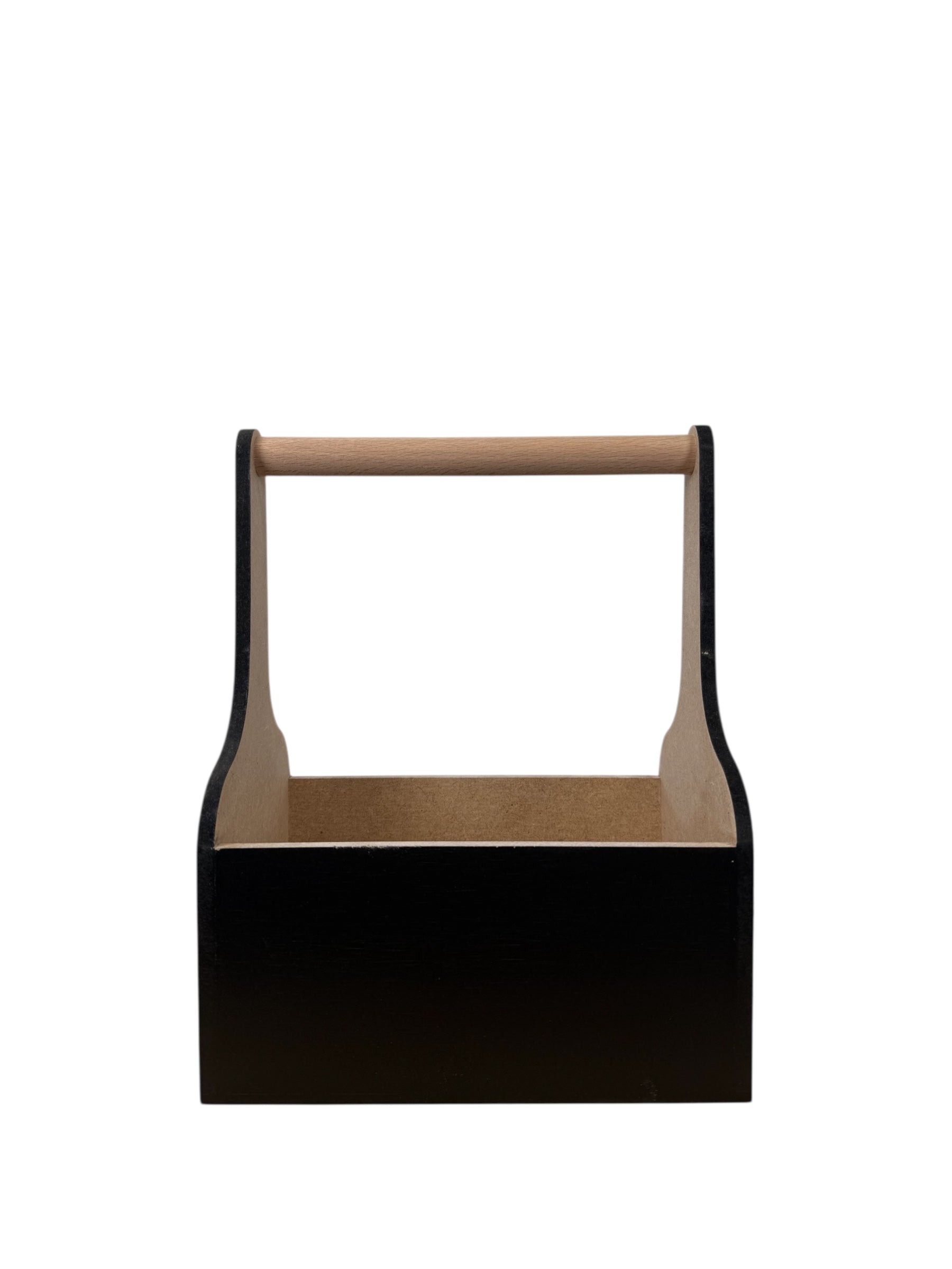 Werkzeugkiste schwarz klein 24 x 16 x 31