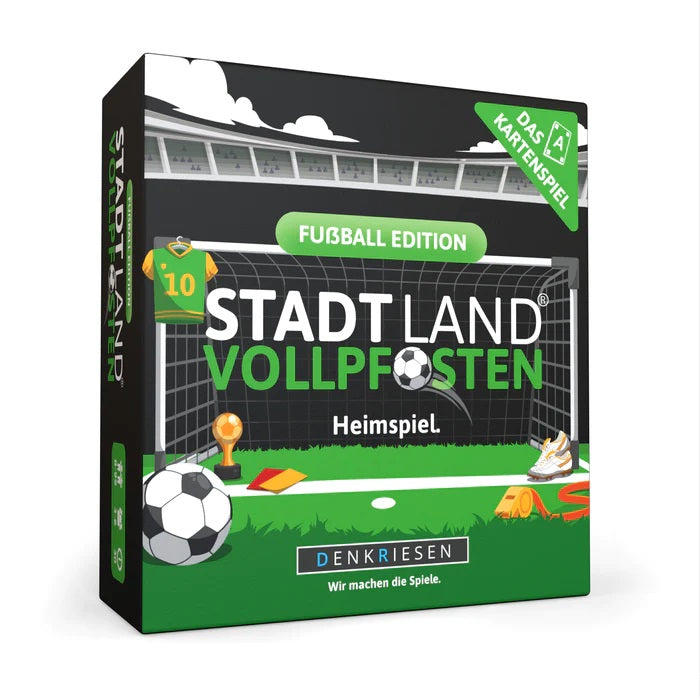 Kartenspiel "Stadt Land Vollpfosten" - Fußball Edition