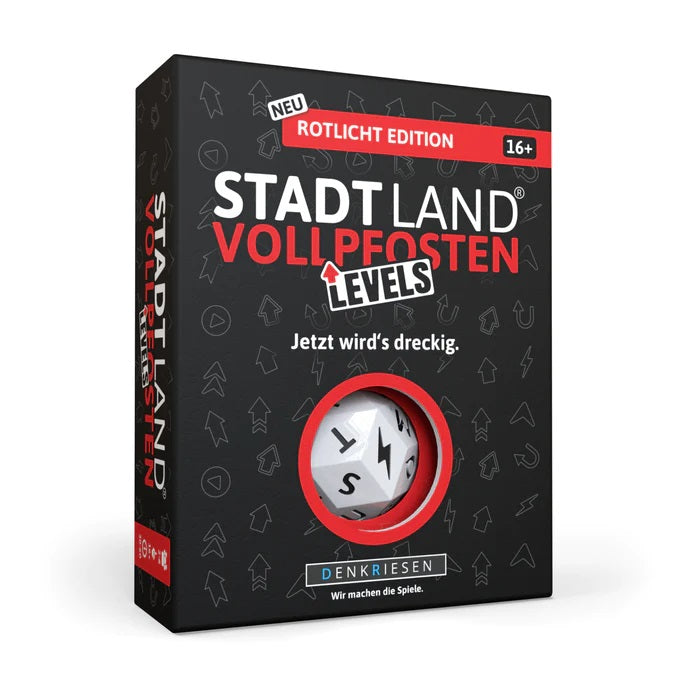 Kartenspiel "Stadt Land Vollpfosten" - Rotlicht Edition ab 16J
