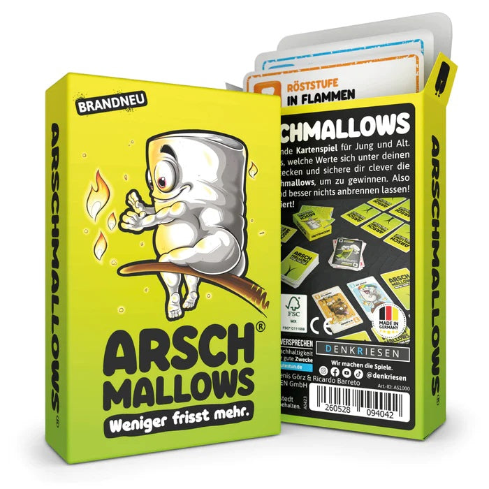 Kartenspiel "Arsch-Mallows" - Weniger frisst mehr