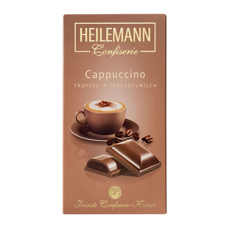 Cappuccino-Trüffel in Edelvollmilch-Schokolade 100g